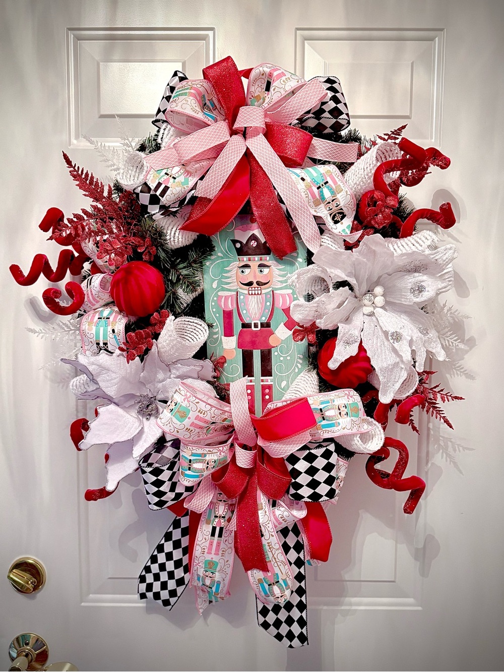 Nutcracker Christmas Wreath